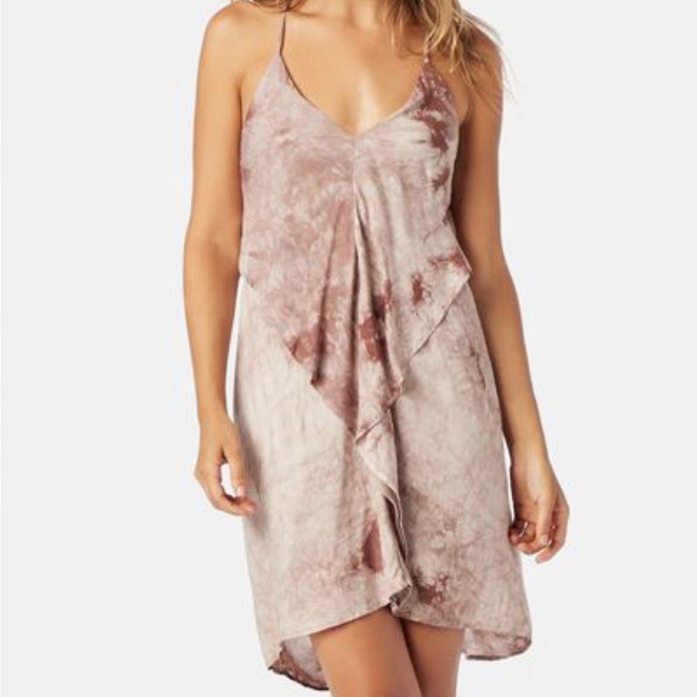 Tie dye formal dress